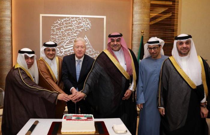 رجي يلتقي سفراء الخليج ويؤكد تضامن لبنان مع دول المجلس