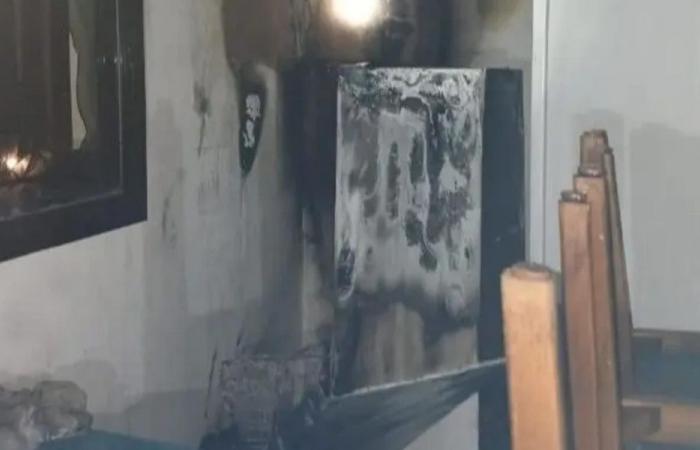 حالة اختناق نتيجة حريق شقة في كفرزبد 