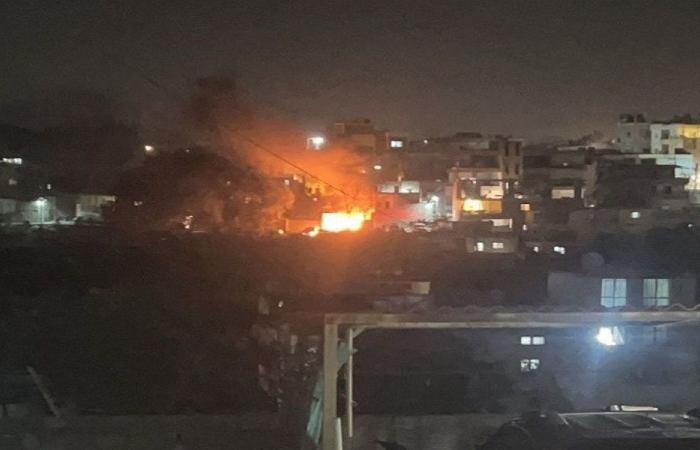 إليكم حصيلة الغارة على حاروف