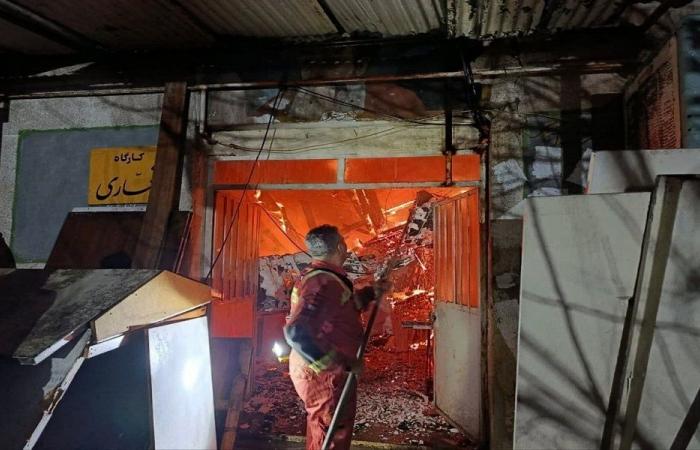 احتواء حريق اندلع في ثكنة عسكرية بإيران