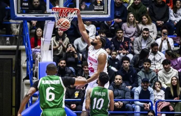 لبنان يهزم السعودية 94-64 في تصفيات آسيا المؤهلة لكأس العالم 2027
