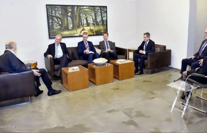 جعجع استقبل سفير أوستراليا في زيارة وداعيّة