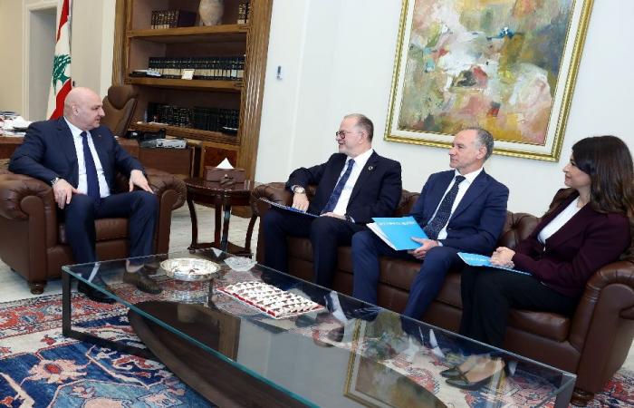 عون و”اليونيسيف” يبحثان دعم لبنان في ظل العدوان الإسرائيلي