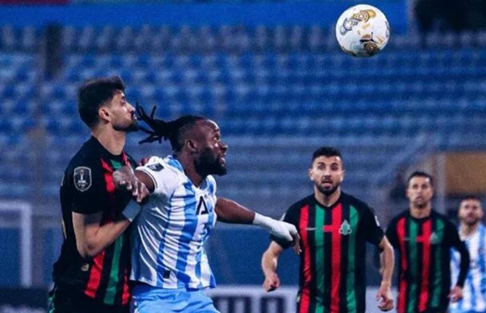 هدف "قاتل" ينهي أحلام بيراميدز.. والجيش الملكي بطلاً لموقعة المغرب