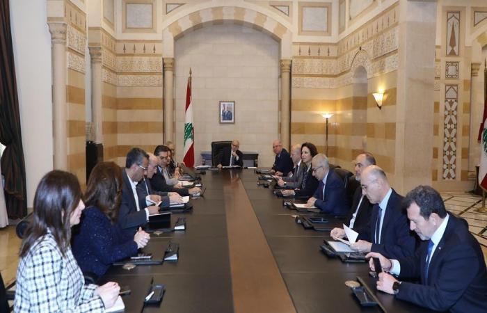 سلام ترأس اجتماعًا لتنسيق العمل الإغاثي وإدارة الكوارث