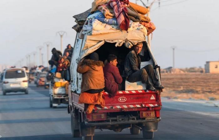 كم بلغ عدد النازحين في مراكز الإيواء؟