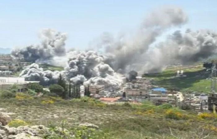 بالفيديو: حزام ناري يستهدف النبطية!