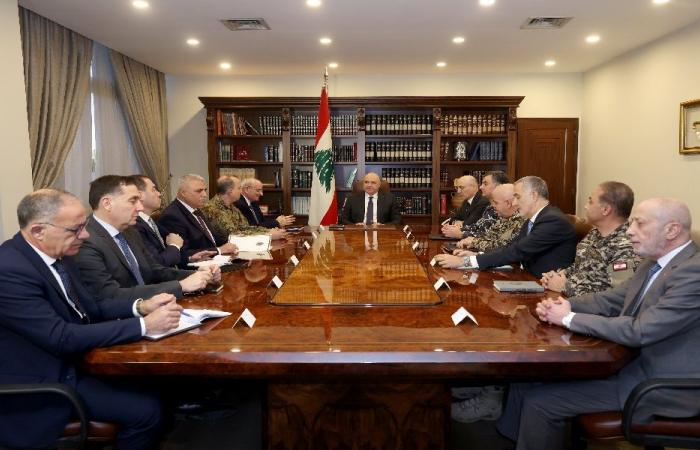 عون: السلم الأهلي خط أحمر ومنع المظاهر المسلحة دون استثناء