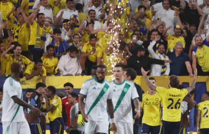 نهاية صادمة بين الكبيرين.. اشتباكات خلال كلاسيكو الأهلي والنصر (فيديو)