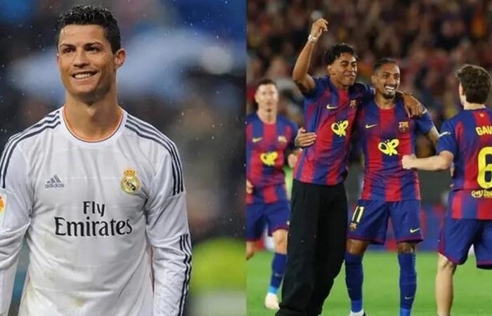 لامين يامال يتفوق على رونالدو في الدوري الإسباني