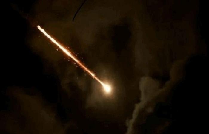 رشقة صاروخية من جنوب لبنان نحو إسرائيل