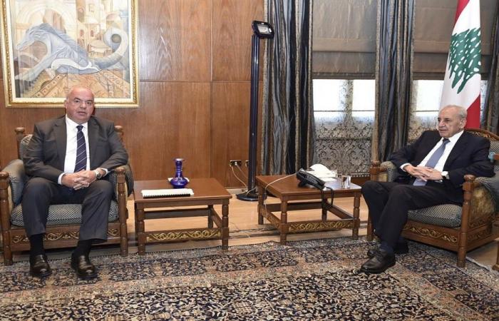 الحاج يلتقي بري وسلام.. وملف “أوجيرو” على الطاولة