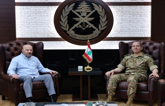 قائد الجيش استقبل السفير الاسباني والرياشي