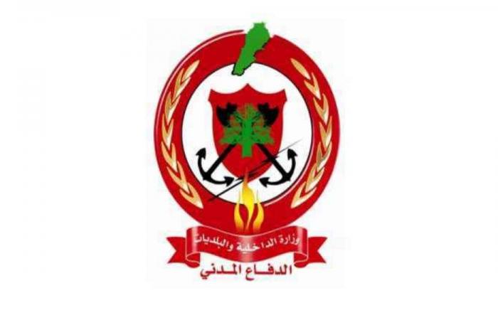 إليكم مهمات الدفاع المدني خلال الـ24 ساعة الماضية