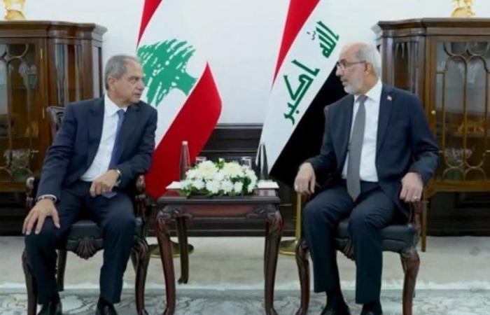 الصدي بحث ونظيره العراقي في تفعيل استخدام خط البصرة – طرابلس