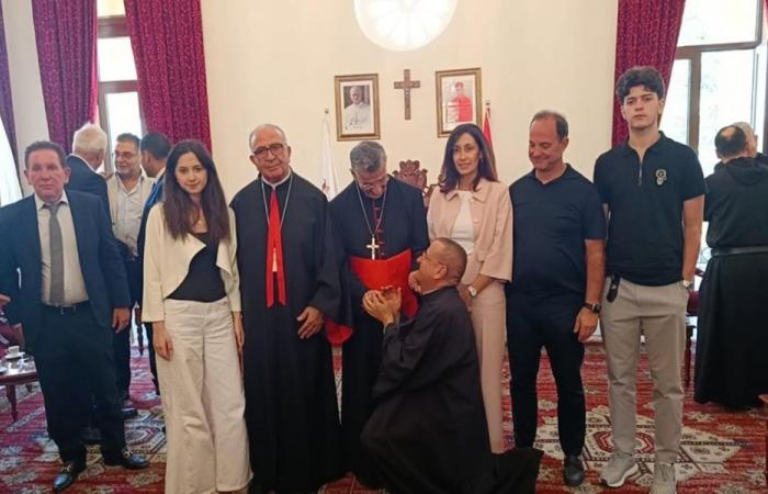 الراعي يستقبل كهنة وعلمانيين وافدين من أبيدجان