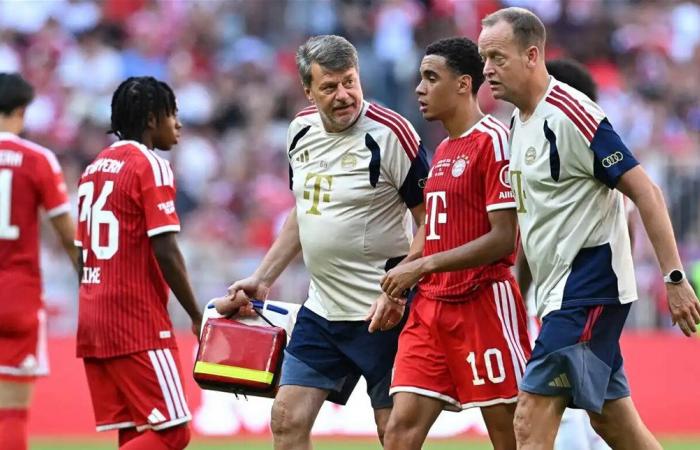 بايرن ميونخ يعلن عن مفاجأة بشأن الوضع الصحي لموسيالا