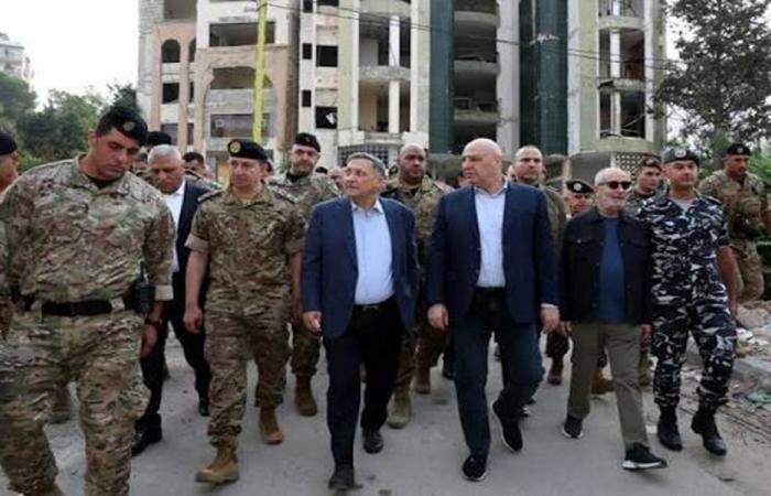 عون وهيكل في النبطية لتثبيت حضور الدولة.. ومقتل شخصين بإشكال في بيروت