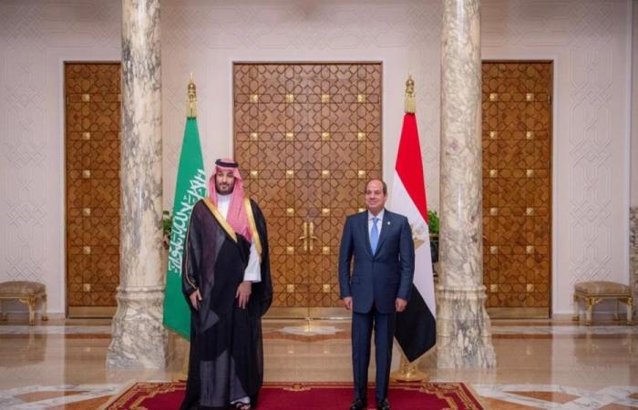السيسي يستقبل ولي العهد السعودي في مصر الثلاثاء