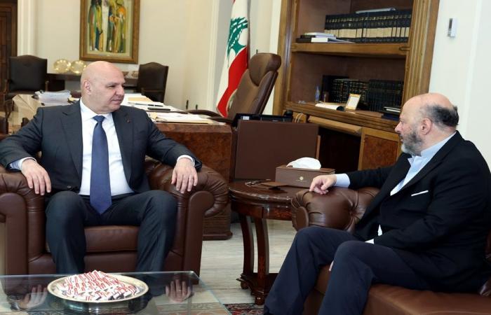 الرياشي يزور عون موفدًا من جعجع